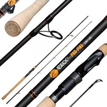 Zeck Spinnrute 240cm Korkgriff Classic