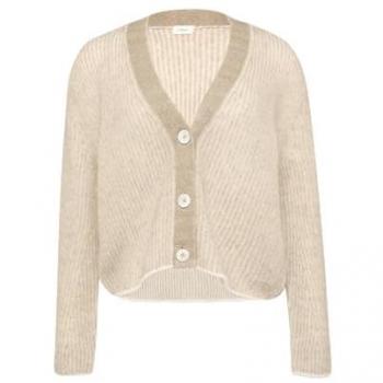 Elegante Strickjacke aus Alpakawolle