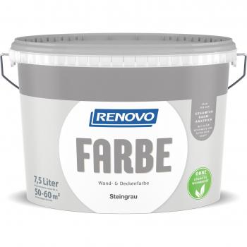 Mattfarbe Renovo Steingrau 7,5L