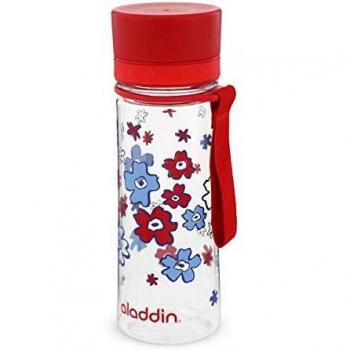 Láhev na vodu AVEO 350ml, červená s potiskem, Aladdin