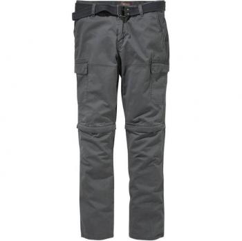 Herren Cargohose MAN'S WORLD, grau, 100% Baumwolle