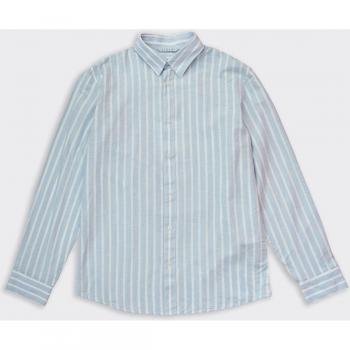 Linen Blue Slim Shirt – Selección
