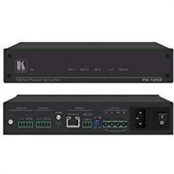 Kramer Electronics PA120Z Power Amplifier 1x120W 70V100V and 2x60W @8Ohms