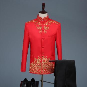 Men's 2 Piece Floral Suit