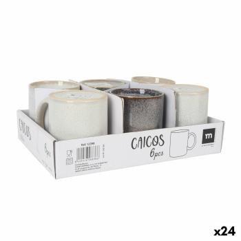 Caneca 300ml Tipo Mediterrânico – Pacote 24 unidades