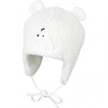 Ours Polaire Casquette Écru