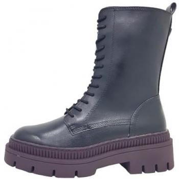 Marco Tozzi Schnürstiefel Schwarz