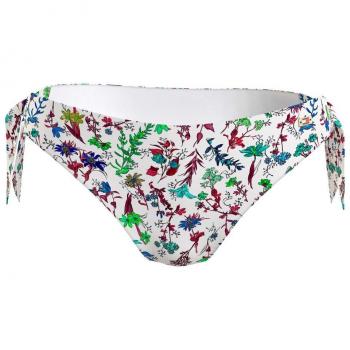 Slip bikini Tommy Hilfiger Floral Estate bianco blu verde