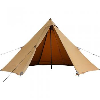 Otoño Soomloom: Toldo de Camping Khaki con Lareira y Blindaje