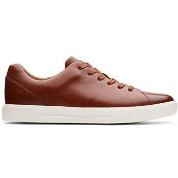 Clarks Costa Lace Shoes for Men in Brown/White UK Size 10.5