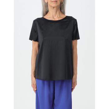 Blusa Emporio Armani Nero 40 in Seta