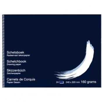 Schetsboek met 160gr papier 24vel