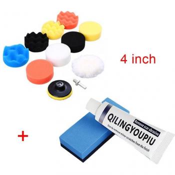 Disques de polissage pour perceuse 3/4 pouces, 11 pièces