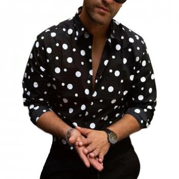 MISSKY Men's Spring Autumn Shirt