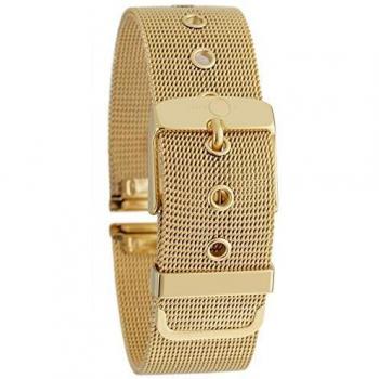 Milanaise Uhrenarmband BandOh 20 mm – IP‑Gold mit massiver Dornschließe
