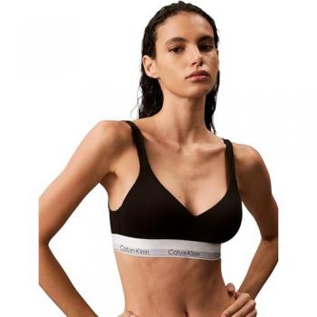 Calvin Klein Bralette Modern Cotton con Relleno Talla L