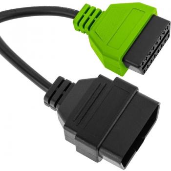 Cavo di Diagnosi OBD2 Giallo 16 Pin per ECU Fiat