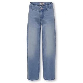 Kids Only Kogsylvie Cleasn Wide Leg Jeans hellblau (Size 160)