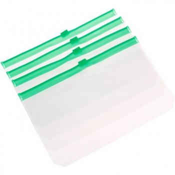 A6 6-Hole Zipper Pouches for Travel Notebook (4pcs)