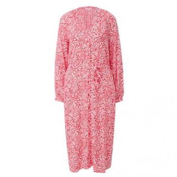 S.Oliver Viskose Kleid mit Raffung