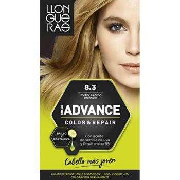 Llongueras Color Advanced 8.3 Rubio Claro Dorado Coloración Permanente