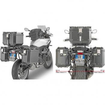 Support valises latérales Givi Pl One Monokeycam-Side BMW F 900 XR (20)