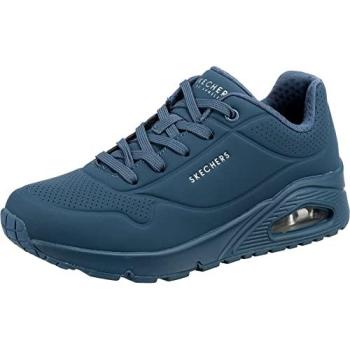Skechers Women’s UNO “Stand on Air” Blue Sneaker, Size 2