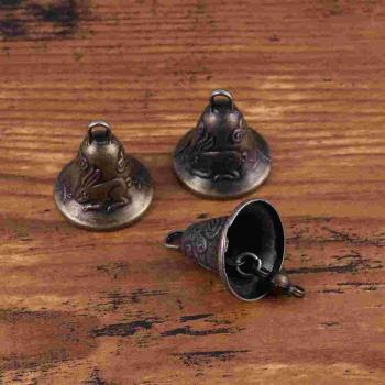 Antique Metal Wind Chime with Jingle Bells