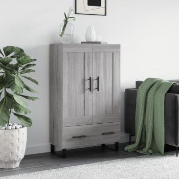 Grey Sonoma Highboard 69.5x31x115 cm