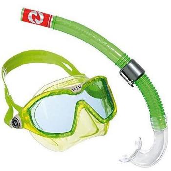 Aqua Sphere Mix Máscara y Tubo para Niños Brillante/Verde/Blanco