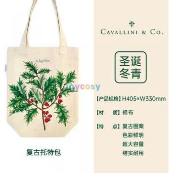 Cavallini Bolso Retro con Bolsillo Interior
