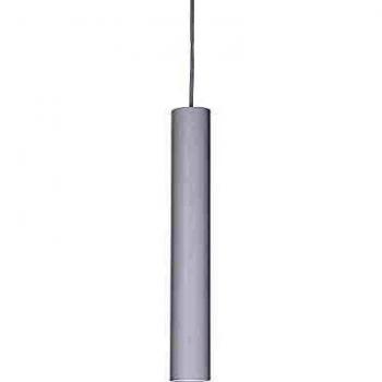 Suspensión industrial tubo aluminio blanco led 9W 3000K