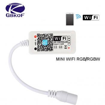 WiFi RGB LED Controller with Smartphone App and Timer Mode