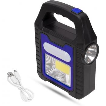 Éclairage d’urgence camping solaire avec USB rechargeable