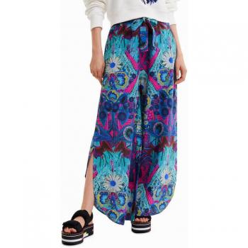 Desigual Lile Palazzo-Hose in Blau