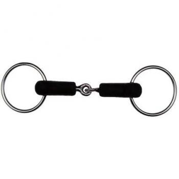 SecureLoop 135 Rubber Snaffle