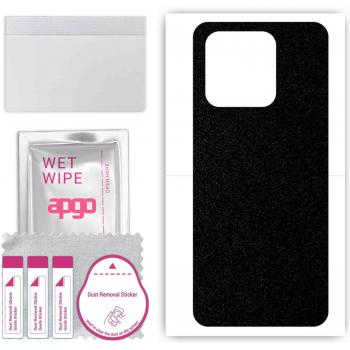 Xiaomi Redmi 10C Back Foil Skin, Matte Black (APGO)