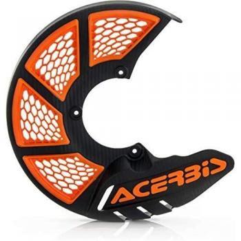Bremsscheibenschutz Vorne Acerbis X-Brake 2.0 Schwarz/Orange
