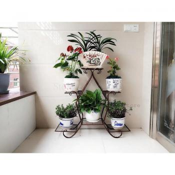 Floor-Standing Plant Shelf
