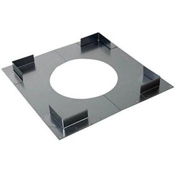 Plaque de distance de sécurité, sans ventilation, DN 155‑230 Poujoulat