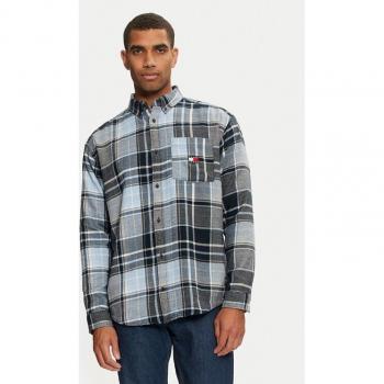 Hombre Camisa Casual con Estampado de Cuadrados – Tommy Jeans