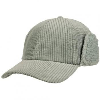 Kangol Mint Green Cozy Corduroy Earflap Cap, L/XL (58‑61 cm)