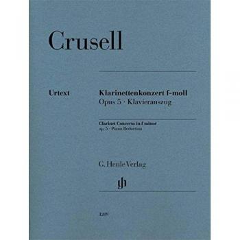 Klarinettenkonzert f-moll op. 5: Klavierauszug