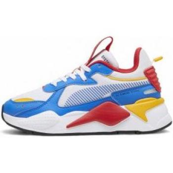 Puma RS-X Youth Shoe – White & Hyperlink Blue (UK 35)