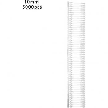 Attaches d'étiquettes blanches, 5000 pièces pour outils d'étiquetage