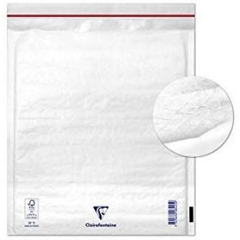 Pochettes à bulles 215x265 kraft blanc 90g Clairefontaine