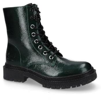 Dockers Gerli Schnürboots Damen-Biker-Stiefel, Reißverschluss – EU40
