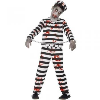 Disfraz de Preso Zombie Infantil