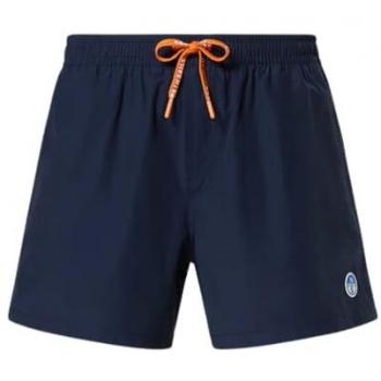 XL Blue Cotton Sea‑Print Boxer Shorts – North Sails