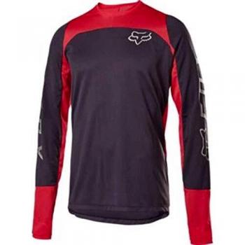 Uomo L Viola Scuro Long Sleeve Defend Fox Fox Racing